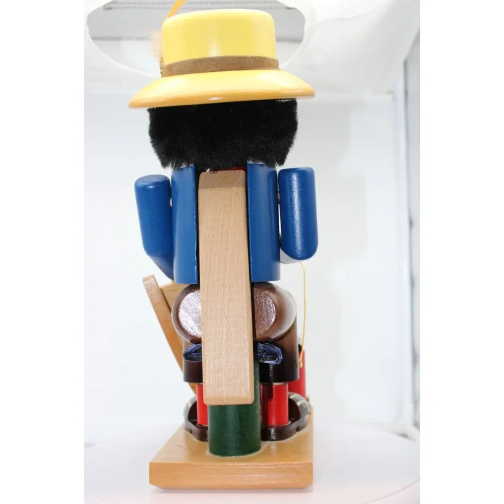 Vintage Steinbach Volkskunst Wooden Nutcracker - The Toy Maker - 12